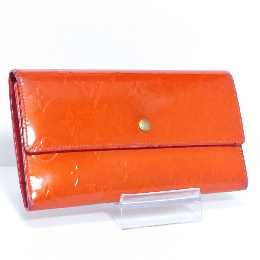 【極美品】ルイヴィトン☆ポルトトレゾールインターナショナル☆モノグラム/ヴェルニ