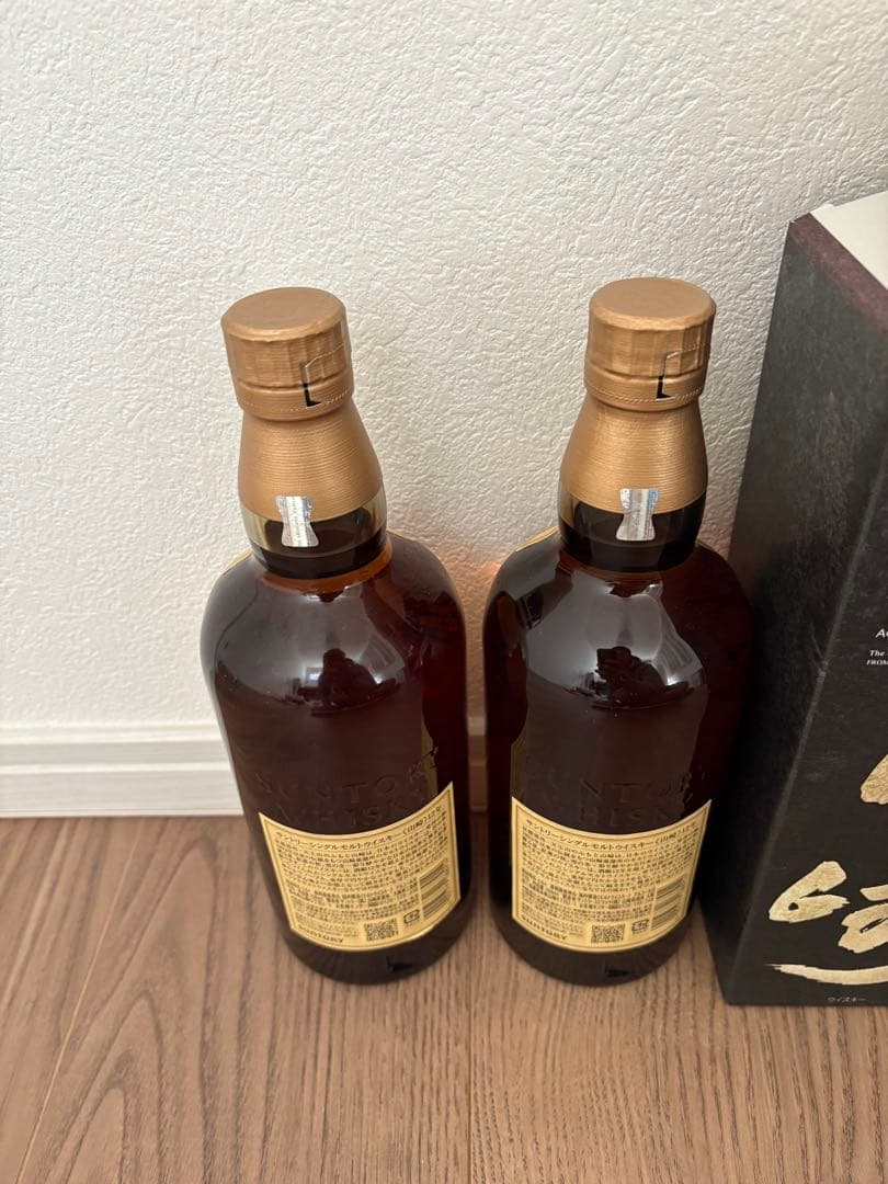山﨑12年　ウイスキー　2本
