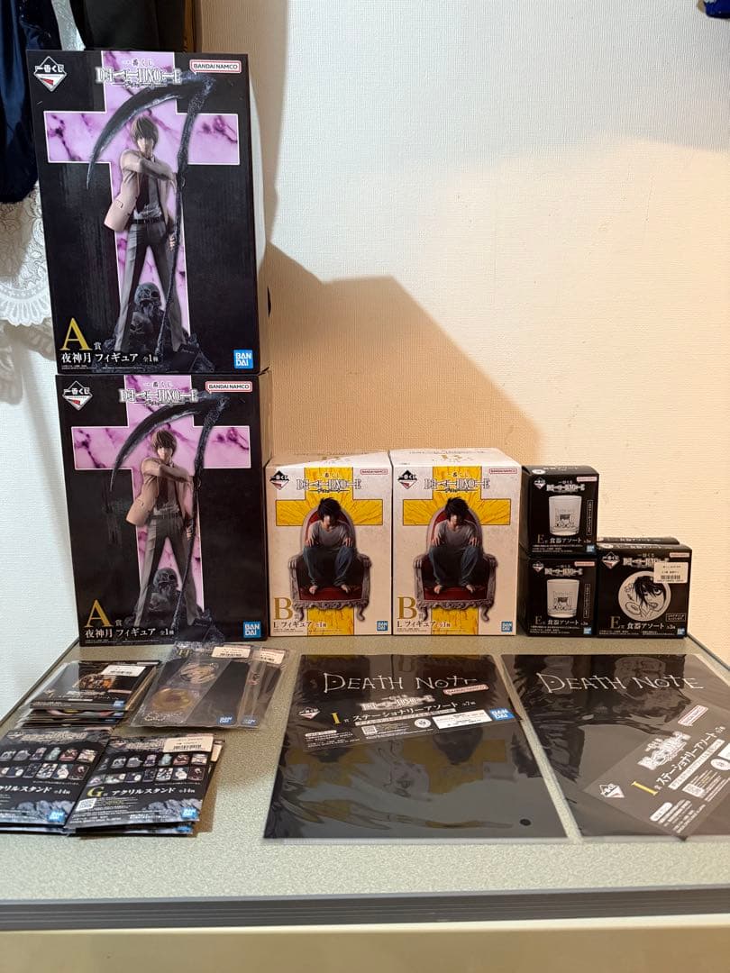 一番くじ　デスノート　A賞　B賞　諸々セット
