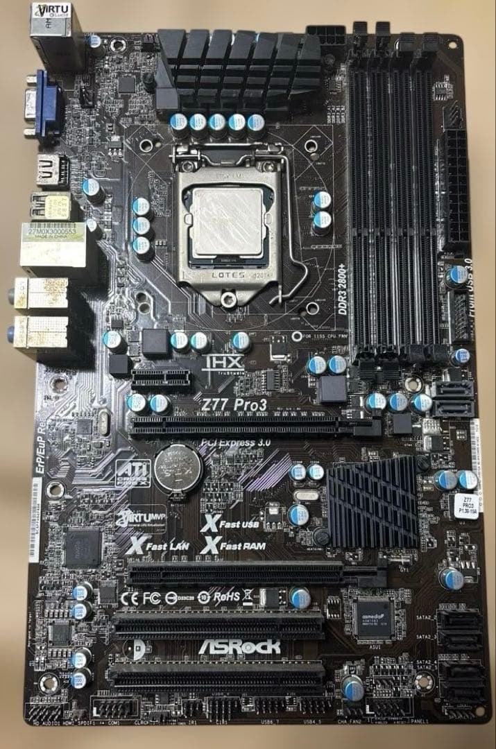 (N500). ASRock Z77 Pro3 マザーボード 本体