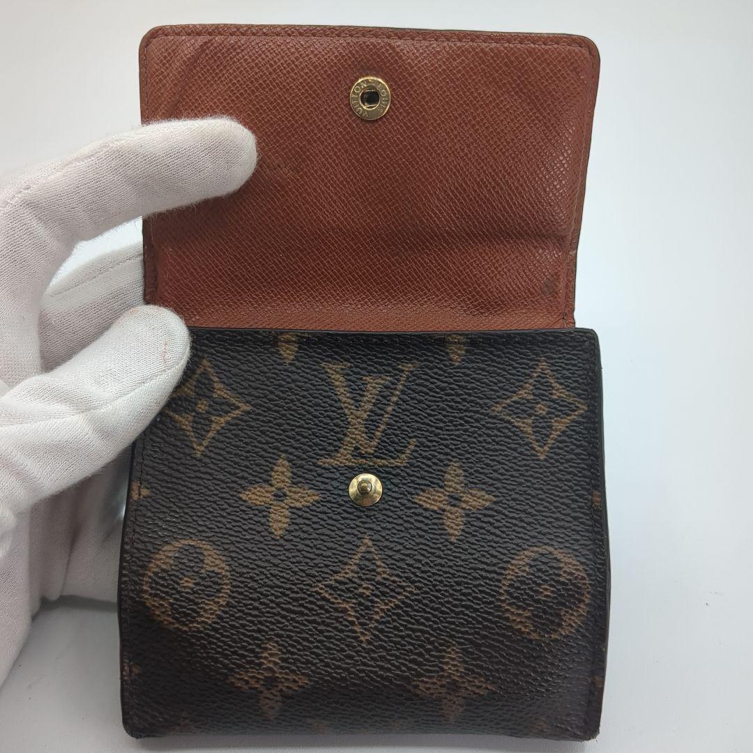 ヴィトン モノグラム 三つ折り財布 ポルトモネ ビエ カルトクレディM61652
