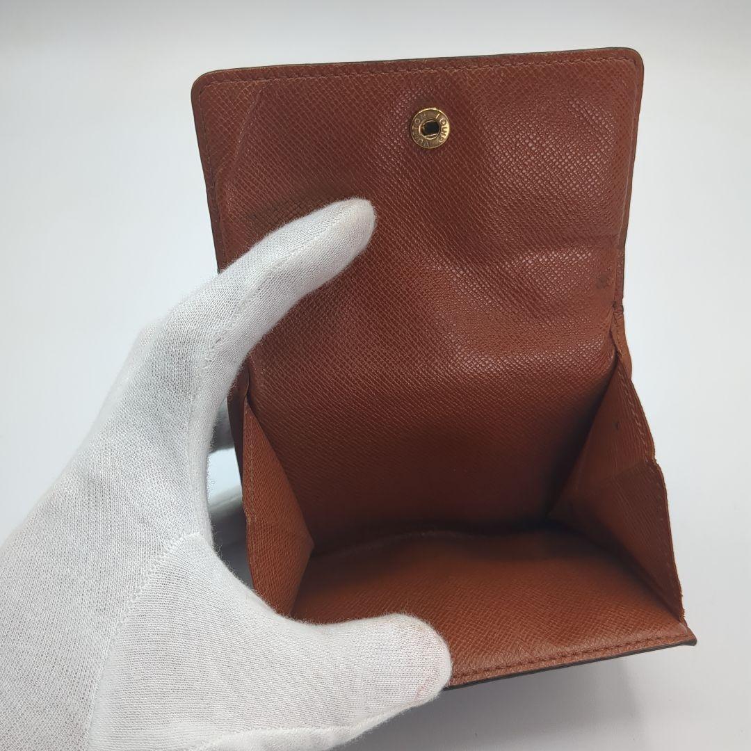 ヴィトン モノグラム 三つ折り財布 ポルトモネ ビエ カルトクレディM61652