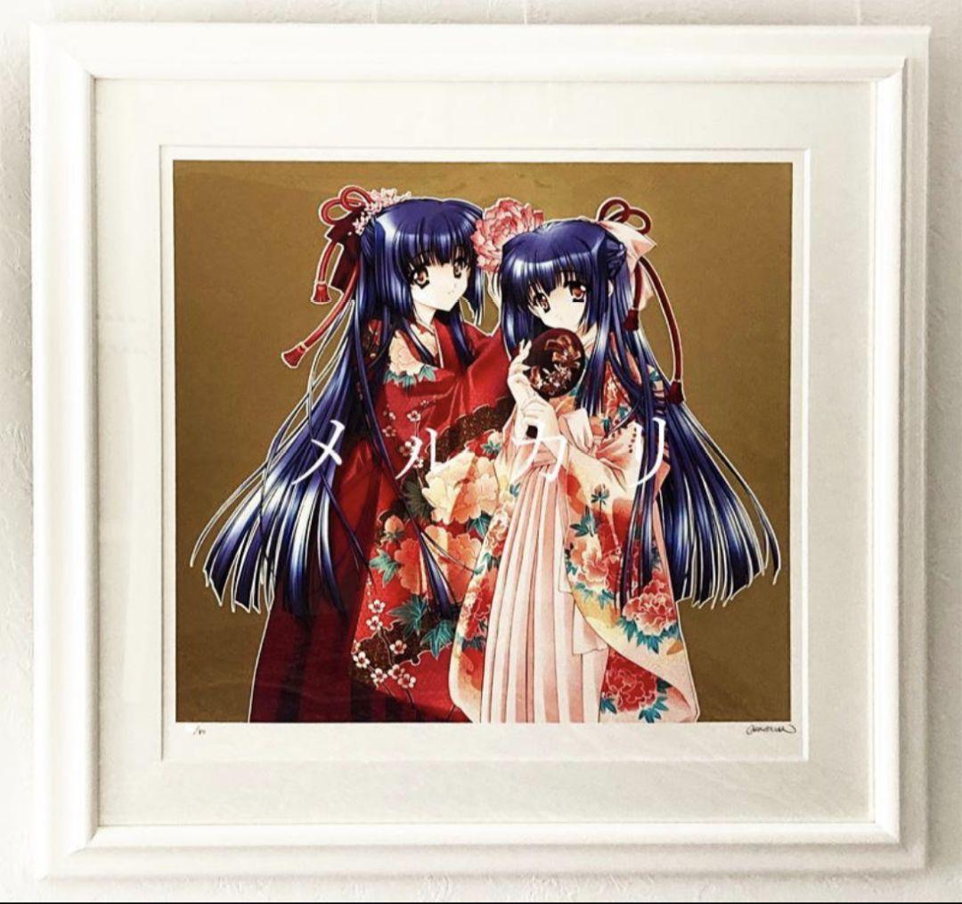 CARNELIAN アールビバン 版画 記念写真 ミクスドメディア