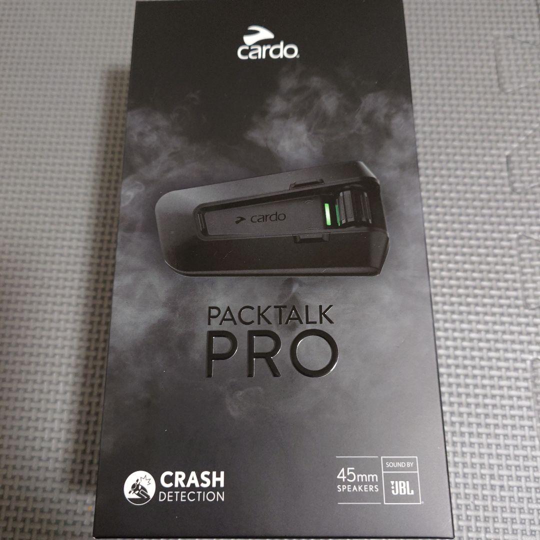 【美品】Cardo Packtalk Pro