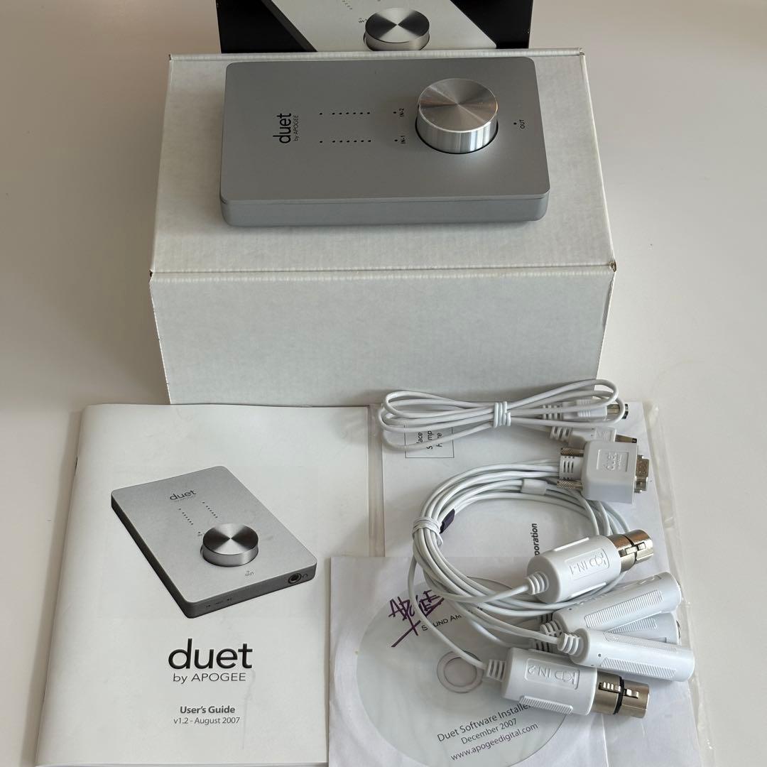 duet by APOGEE オーディオインターフェイス