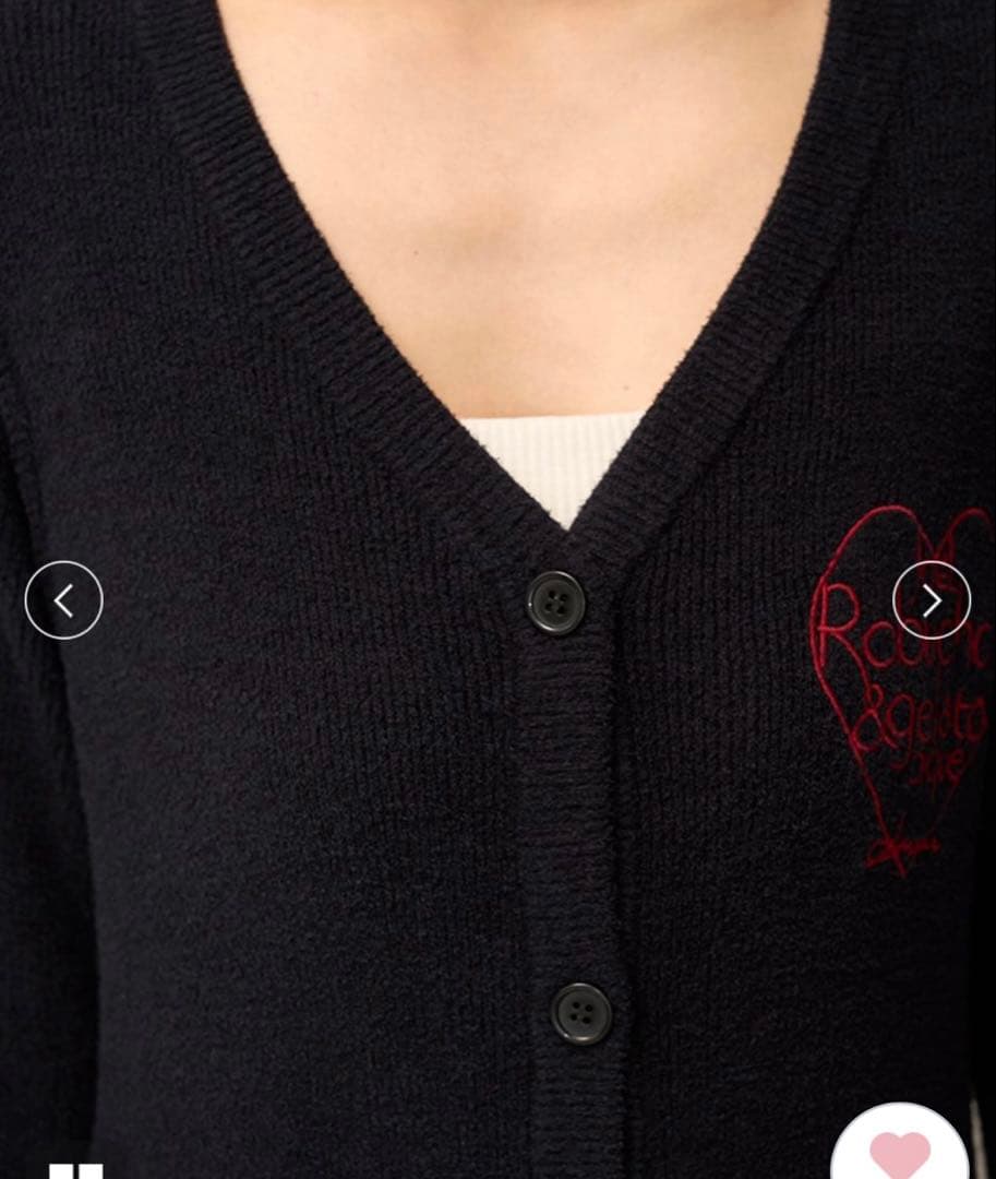 gelatopiqueJOELROBUCHONスムーズィーシルク前開きワンピース