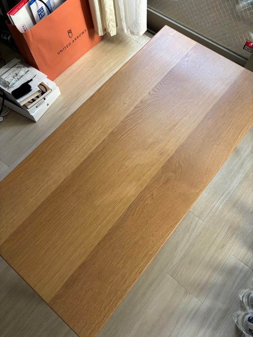 ⭐︎無印良品 オーク材ローテーブル（折り畳み）