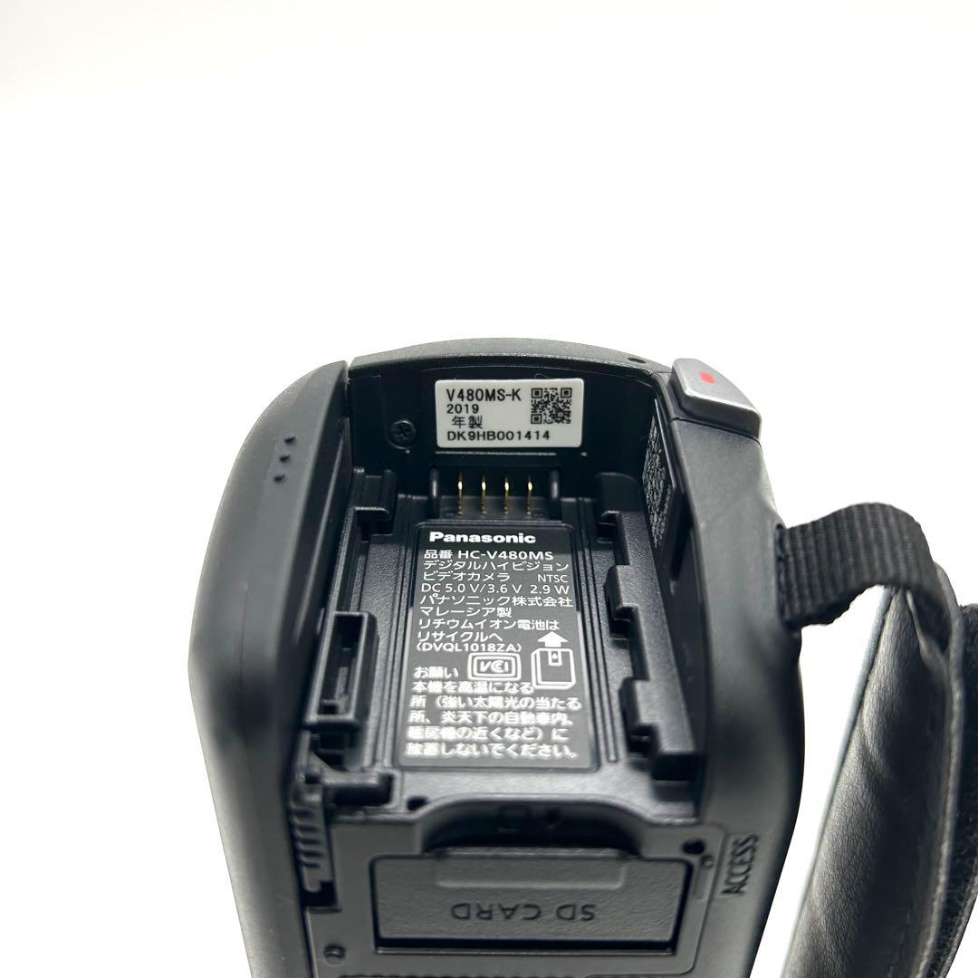 美品 Panasonic HC-V480MS フルHD ビデオカメラ