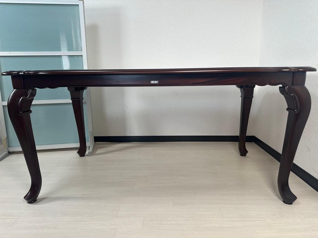 オリバー ダイニングテーブル S・TW-831・T マホガニー材 ※i1※