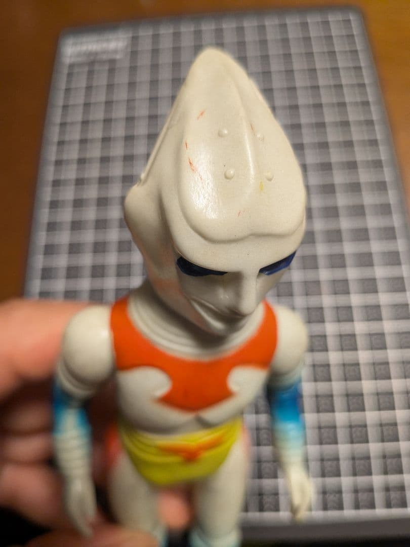 ジェットジャガー　ブルマァク　ソフビ　当時物　ゴジラ