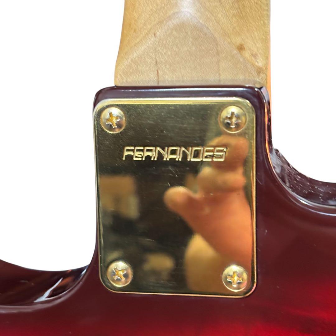 FERNANDES FGZ-400 キルトメイプル レッド エレキギター