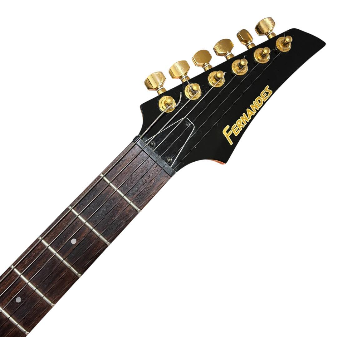 FERNANDES FGZ-400 キルトメイプル レッド エレキギター