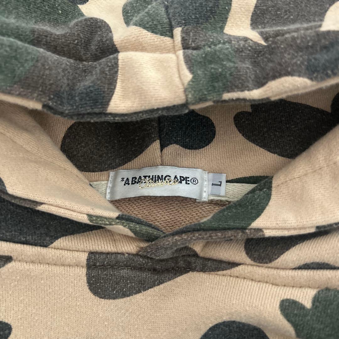 ABATHINGAPE カモ パーカー Lサイズ