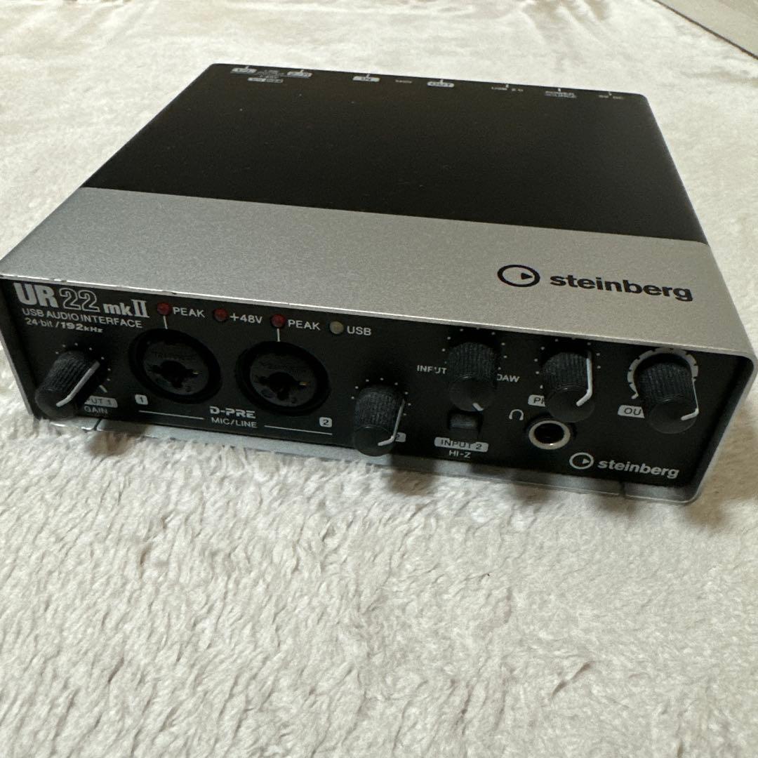 オーディオインターフェースSteinberg (UR22 mkII)