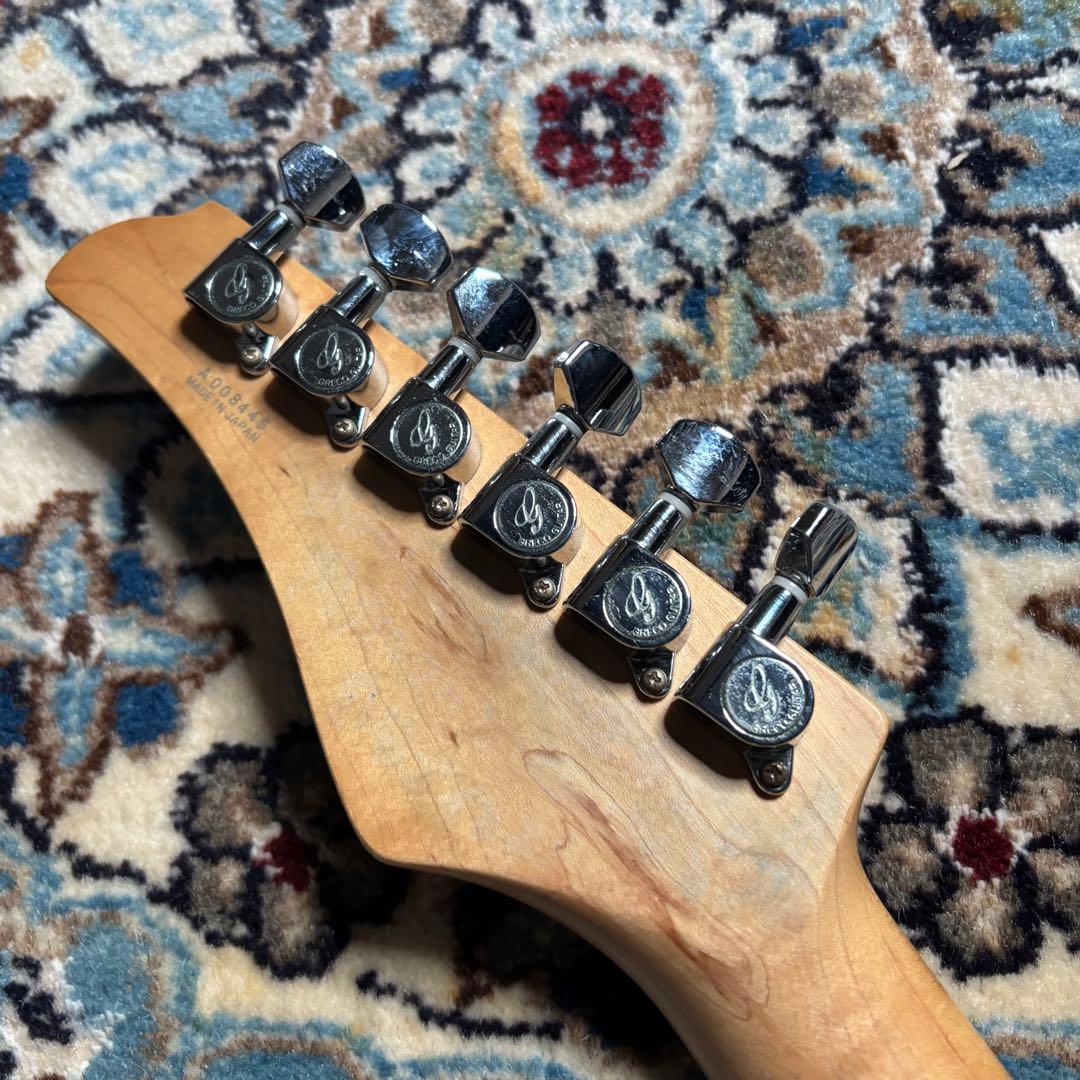 Greco WS-STD ダークグリーン　ストラトタイプ　日本製　エレキギター