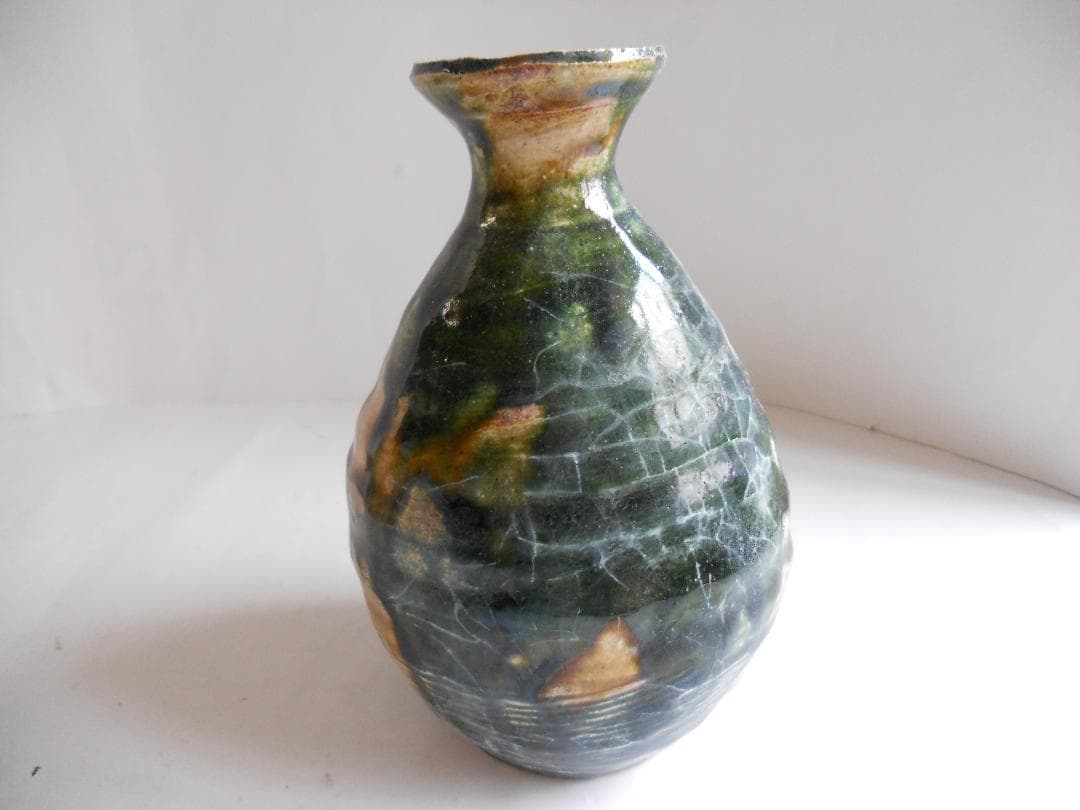 林孝太郎 織部焼 壺 孝龍窯 希少 ヴィンテージ 織部壺 新品 未使用 です。