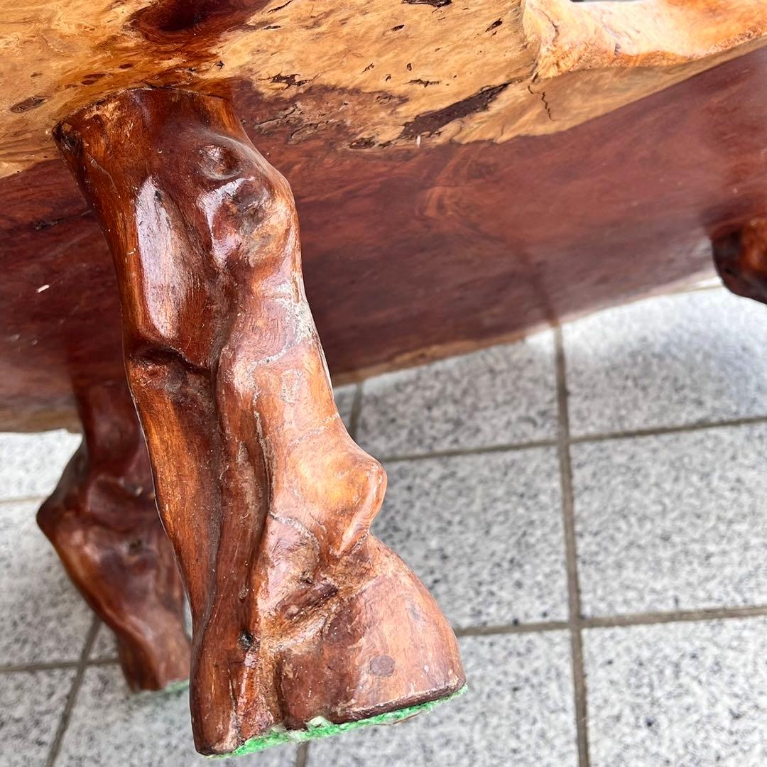 一点もの　一枚板　テーブル 茶台 花台 盆栽台 飾台 無垢 和室