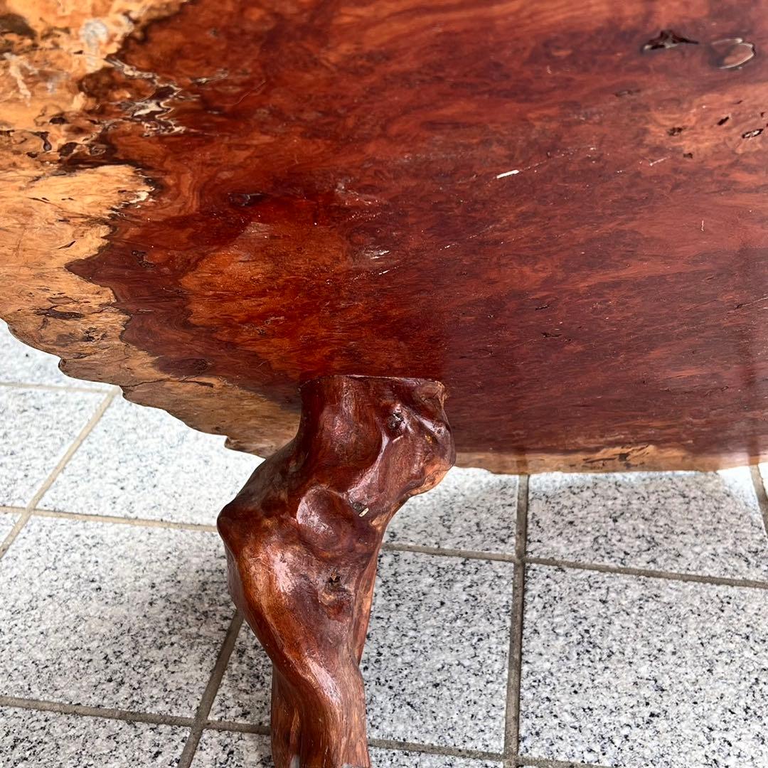 一点もの　一枚板　テーブル 茶台 花台 盆栽台 飾台 無垢 和室