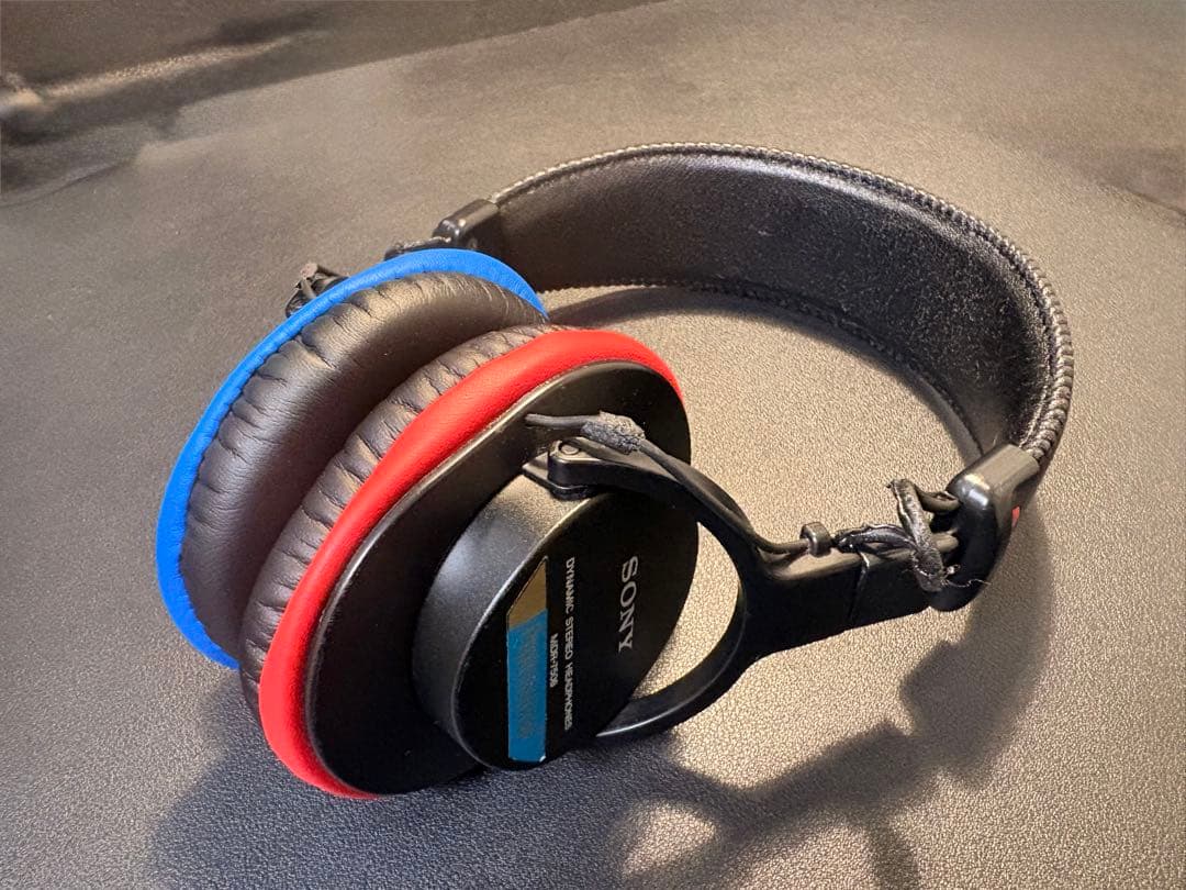 SONY MDR-7506 定番スタジオモニターヘッドホン カスタム 着脱化