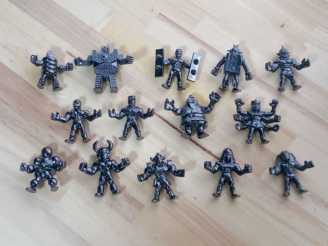 キン肉マン ダイキャストキンケシプレミアムBLACK 14体セット