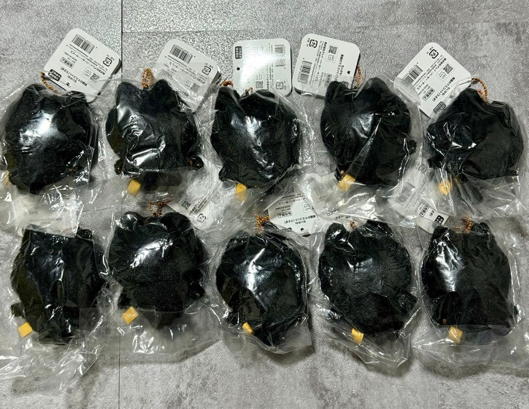 うさぎ 黒猫 マスコット ×10個セット ちいかわ ハロウィン