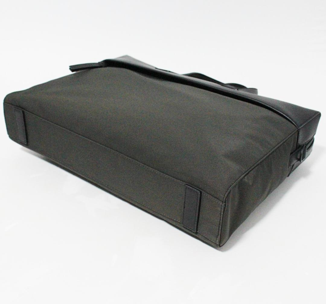 新品 ポールスミス ビジネスカジュアル 2WAY レザー ビジネスバッグ グレー