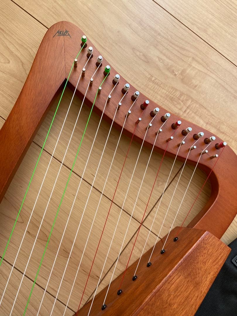 AKLOT ハープセット　15弦