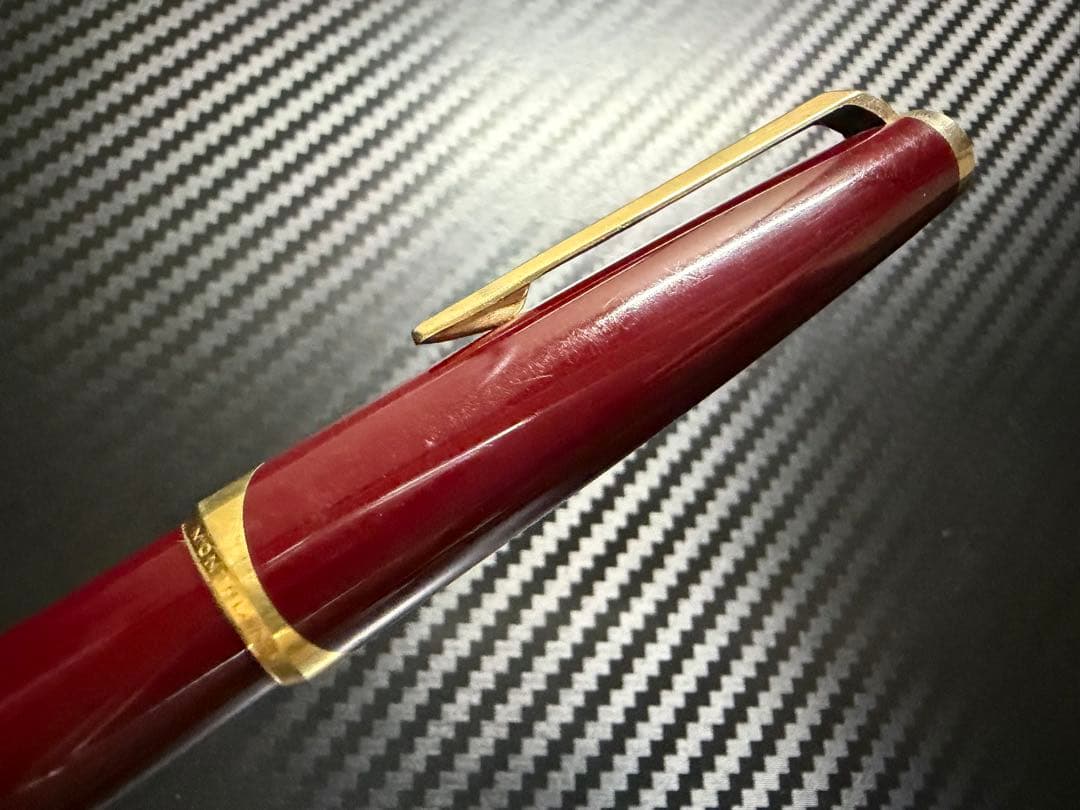 美品 モンブラン No.121 ボルドー F 細字 万年筆