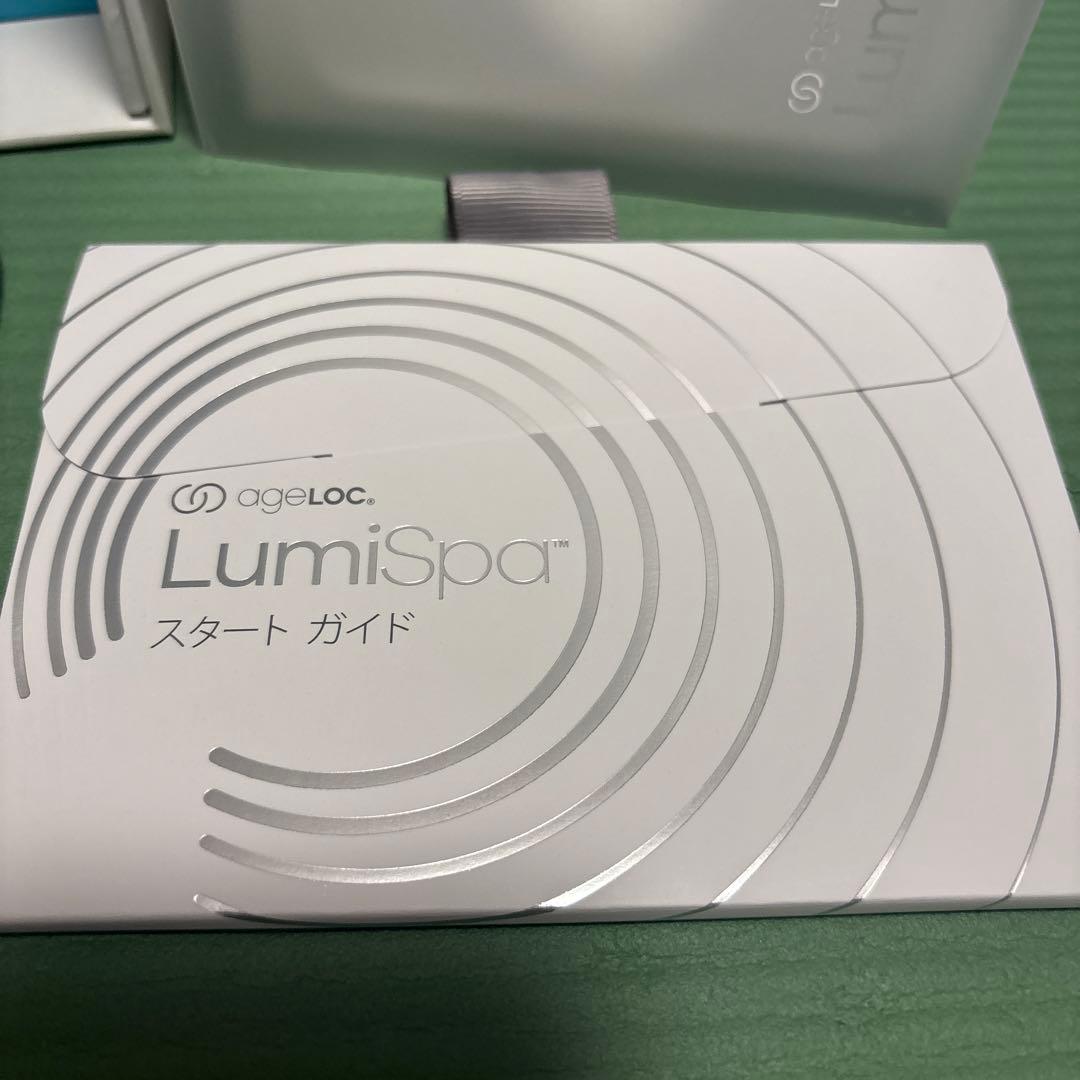 NU SKIN LumiSpa 洗顔ブラシ ホワイト/ブルー