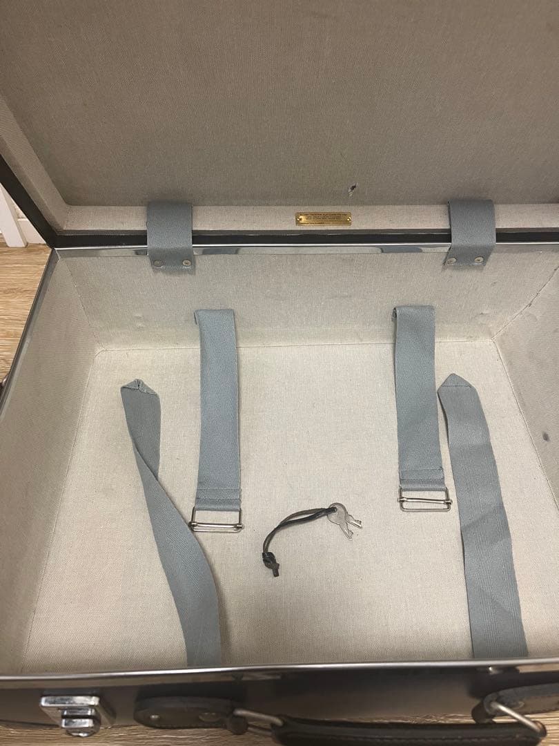 GLOBE TROTTER キャリーケース ネイビー