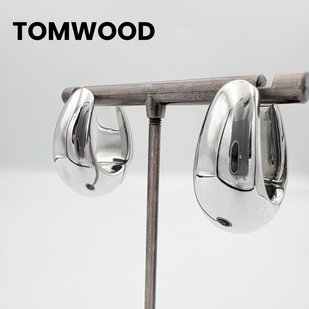 TOMWOOD Ice Hoop トムウッド アイスフープ ピアス シルバー