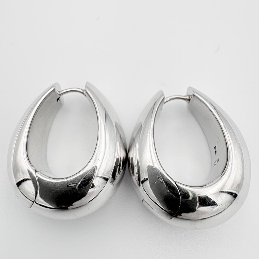 TOMWOOD Ice Hoop トムウッド アイスフープ ピアス シルバー