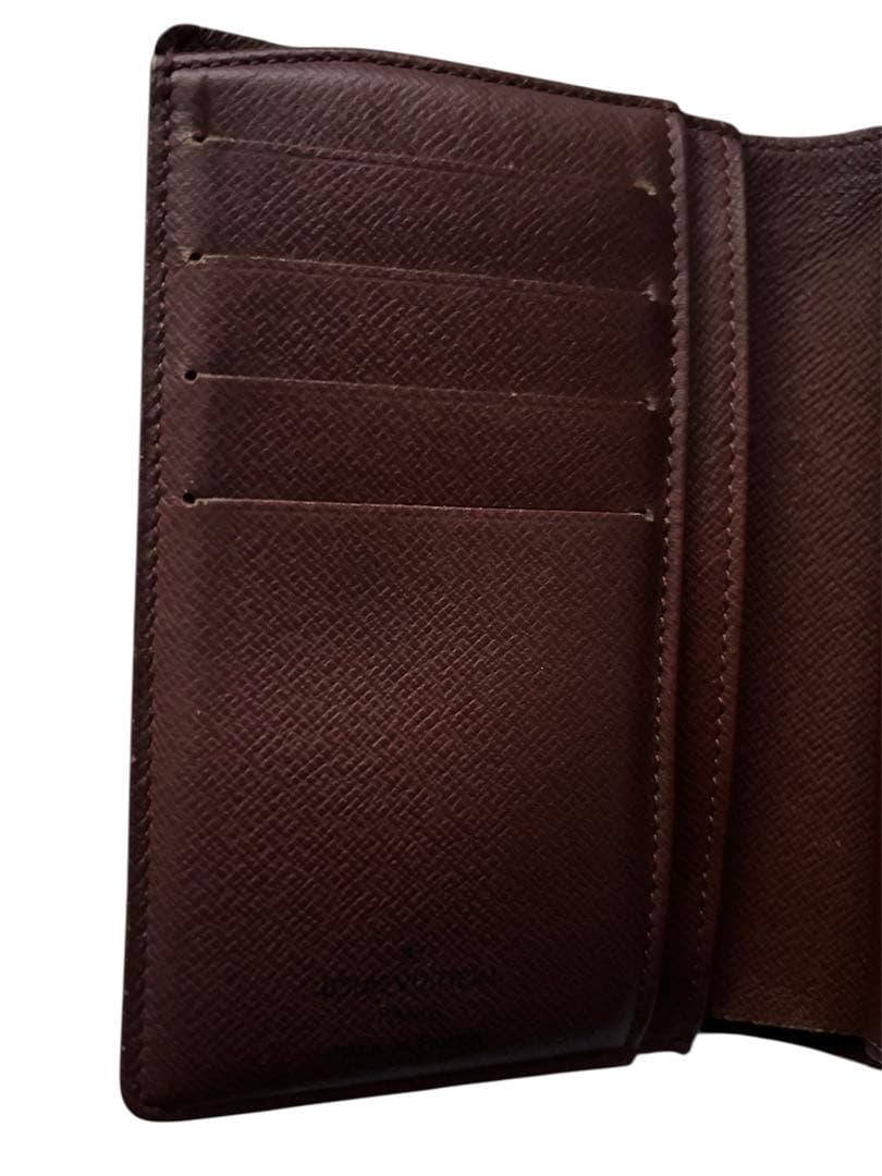 か*ぴ様 Louis Vuitton 美品 二つ折り財布モノグラムブラウン