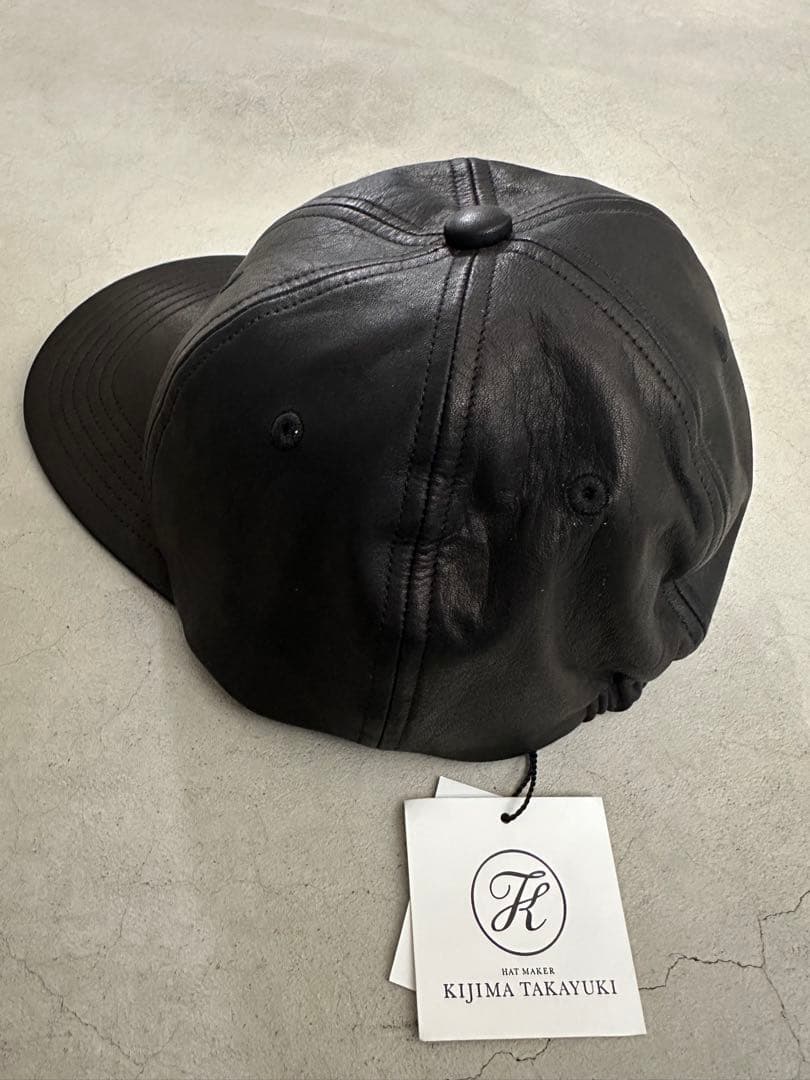 KIJIMA TAKAYUKI レザーキャップ サイズ2