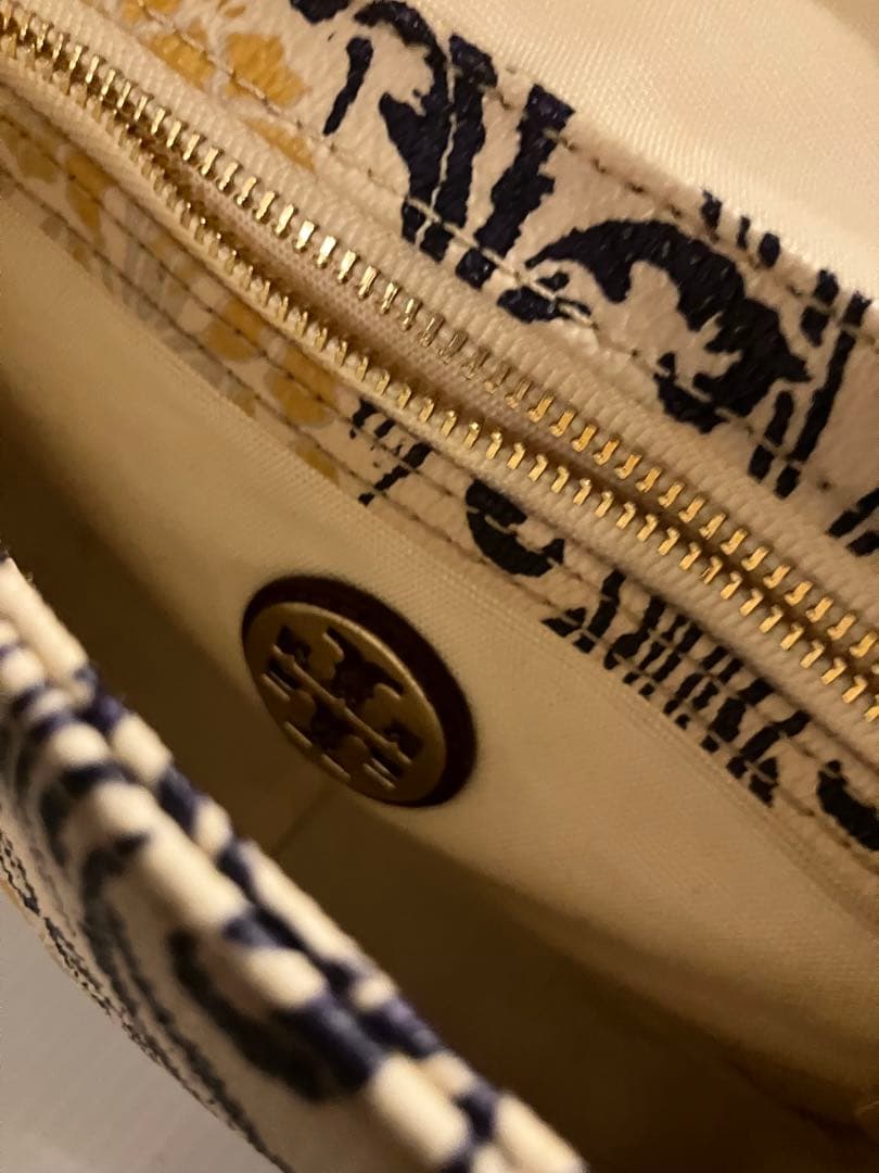 ＊トリーバーチ Tory Burch 花柄チェーン付ショルダーバッグ＊