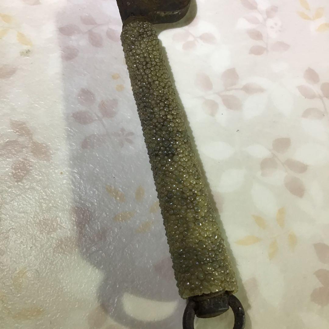 時代十手　柄鮫皮巻