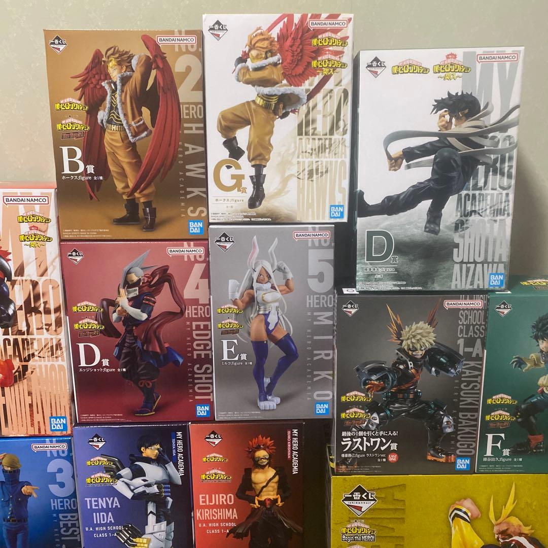 僕のヒーローアカデミア 一番くじ フィギュア セット