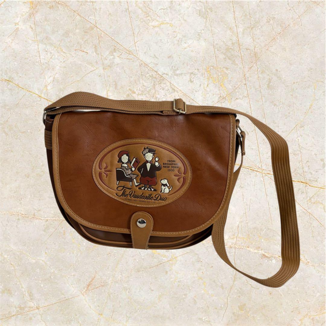 【1991年】　平成レトロ　Sanrio サンリオ　ザ　ボードビルデュオ　バッグ