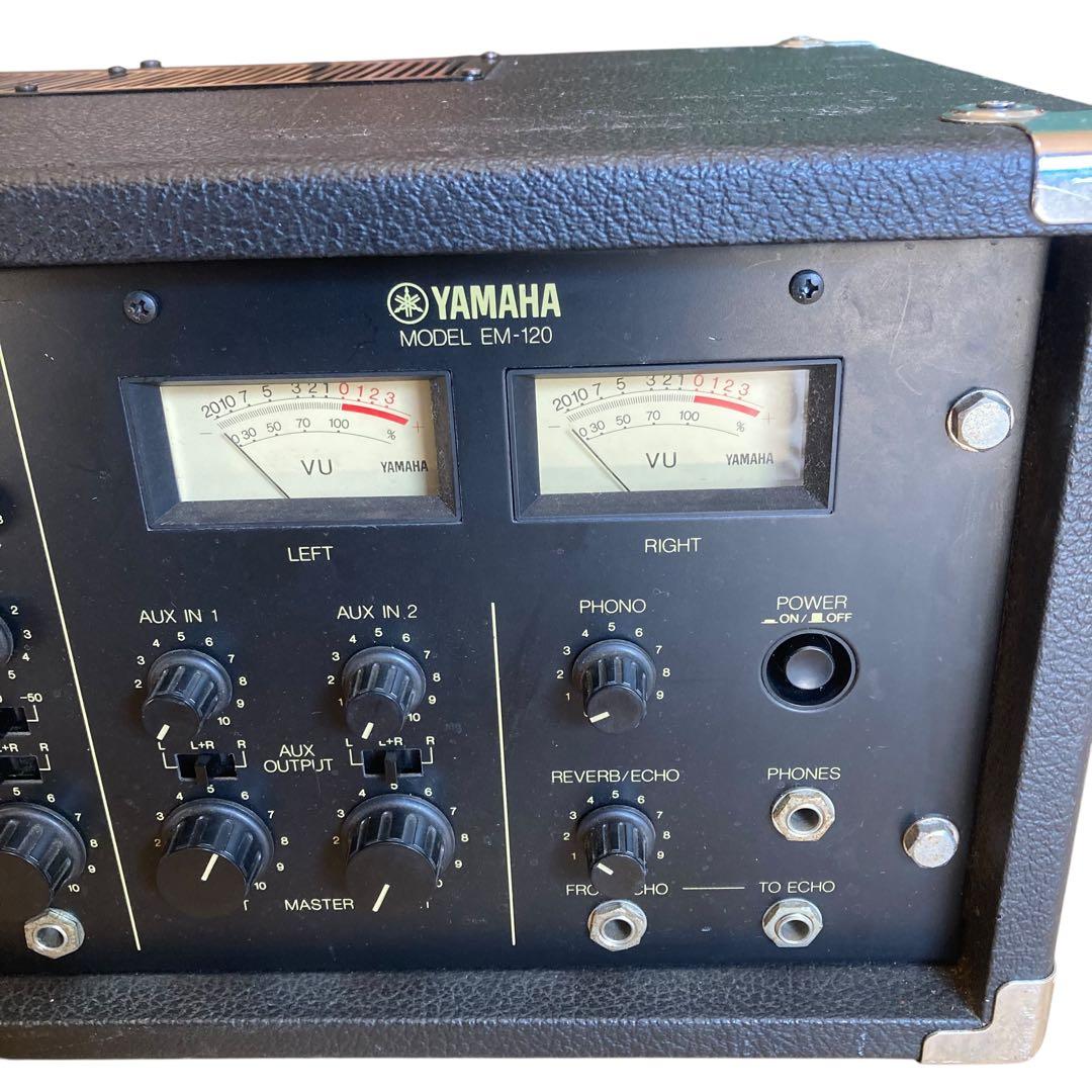 動作OK 【YAMAHA/ヤマハ】アンサンブルミキサー EM-120 ②