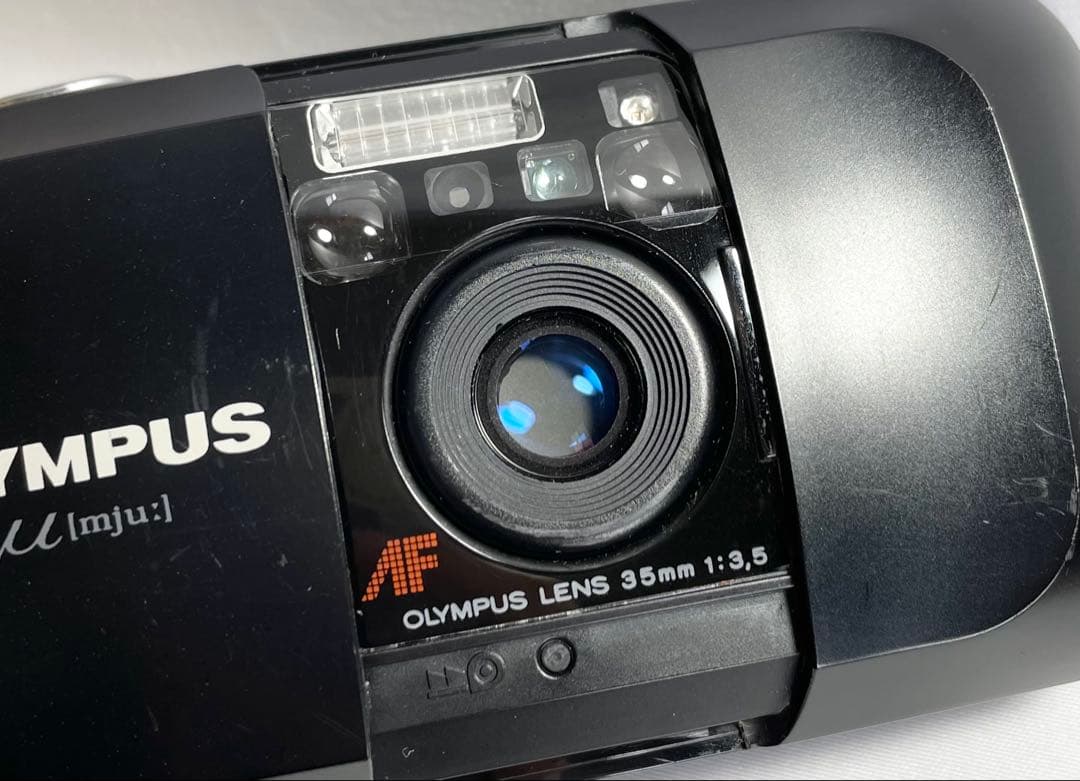 【完動品】OLYMPUS μ 初代 フィルムカメラ 動作確認済み