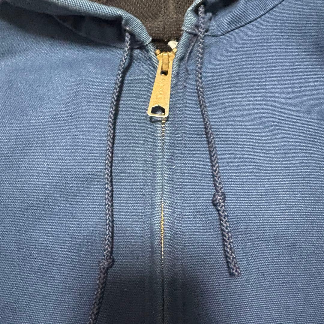 90s USA製 カーハート アクティブ ジャケット ネイビー L