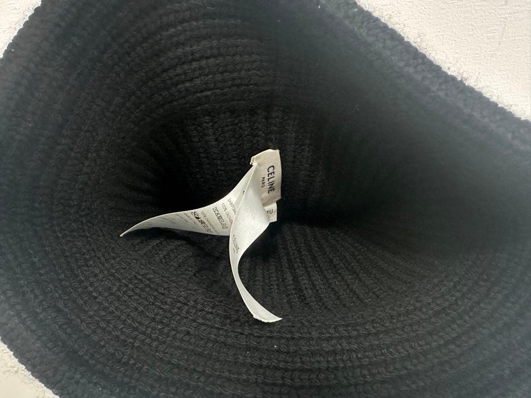 CELINEセリーヌ トリオンクロシェハット　ニット帽子　バケットハット