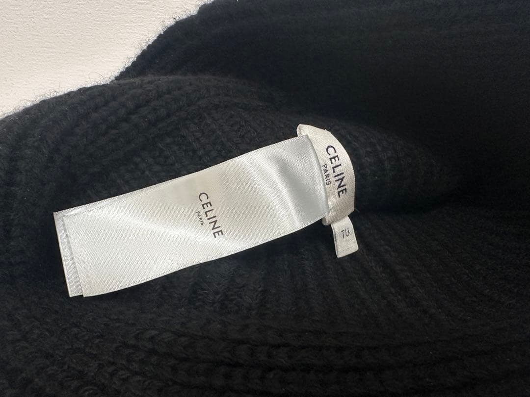 CELINEセリーヌ トリオンクロシェハット　ニット帽子　バケットハット