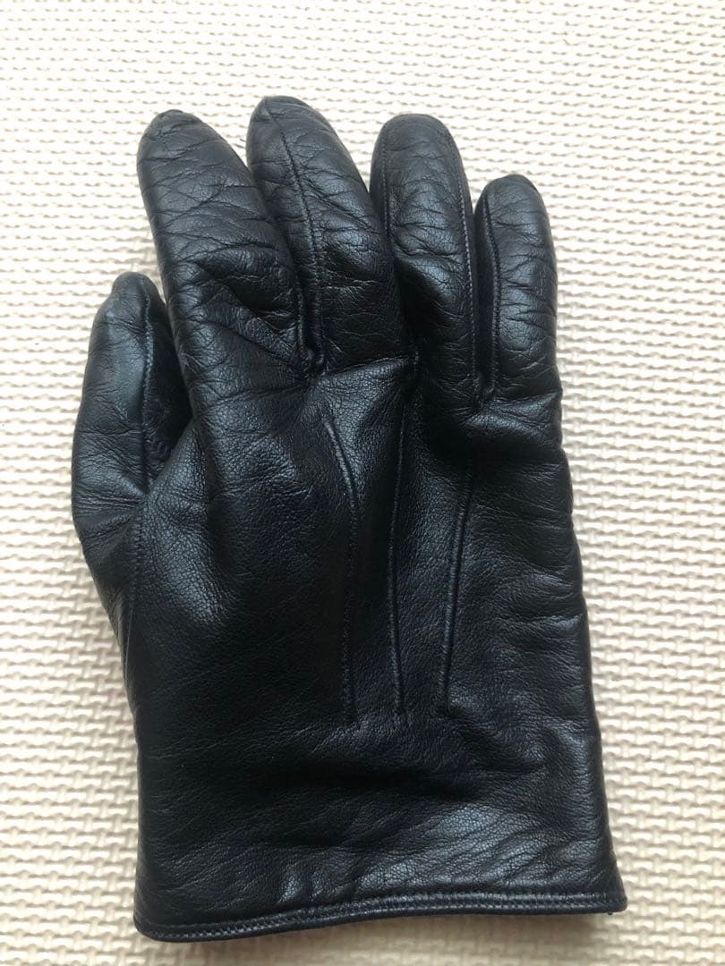 Melora メローラ ナッパレザー カシミア ブラック　グローブ 手袋 7.5