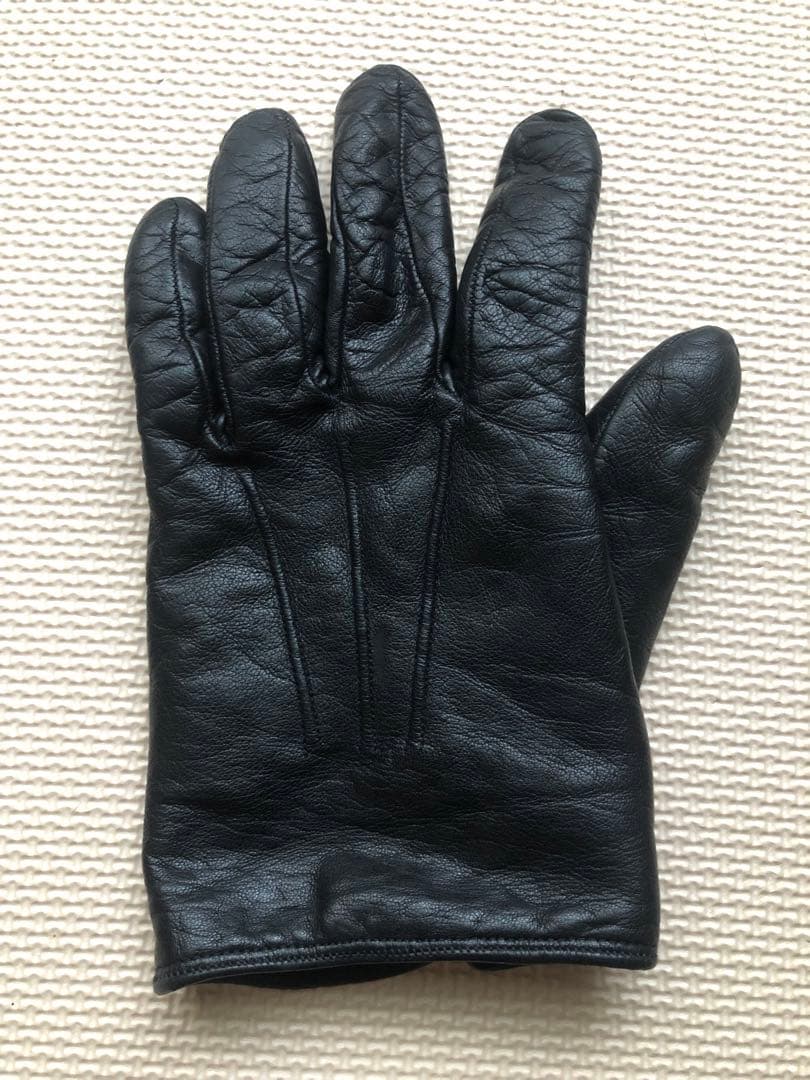 Melora メローラ ナッパレザー カシミア ブラック　グローブ 手袋 7.5