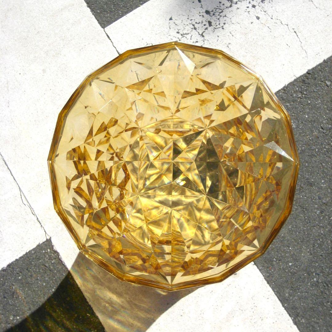 【正規品】 Kartell カルテル Stone ストーン スツール イエロー