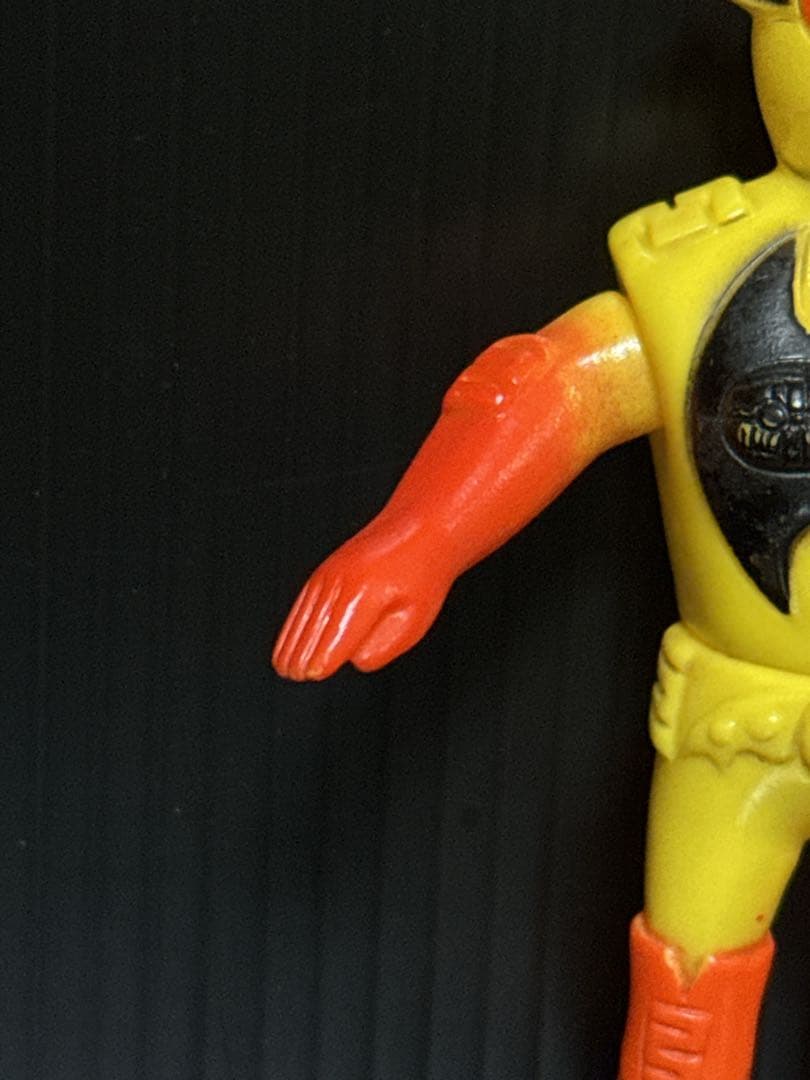 当時物 アクアマイザー3 イビル ソフビ タカトク ブルマァク 人形