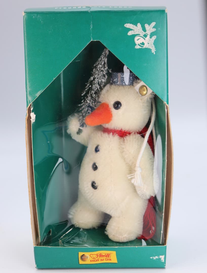 コレクション Steiff 1999 CHRISTMAS-TREE MAN WHITE