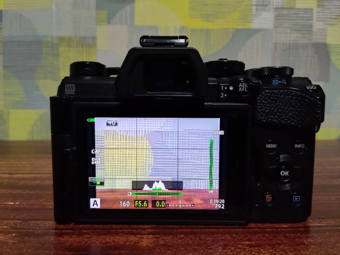 美品　OLYMPUS OM-D E-M5 Mark III ハンドグリップ付