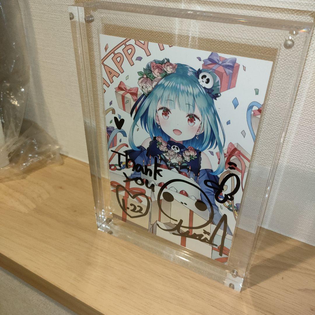 ポストカードのみ　潤羽るしあ　直筆サイン入りポストカード